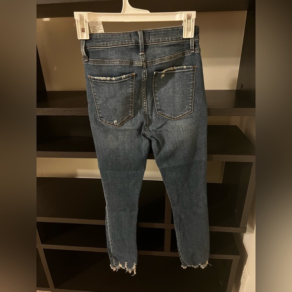 NWT 00S Abercrombie High Rise Ankle Skinny Jeans - Picture 2 of 4
